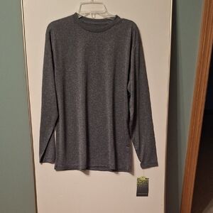 Tek Gear Boy's Charcoal Long Sleeve Tee